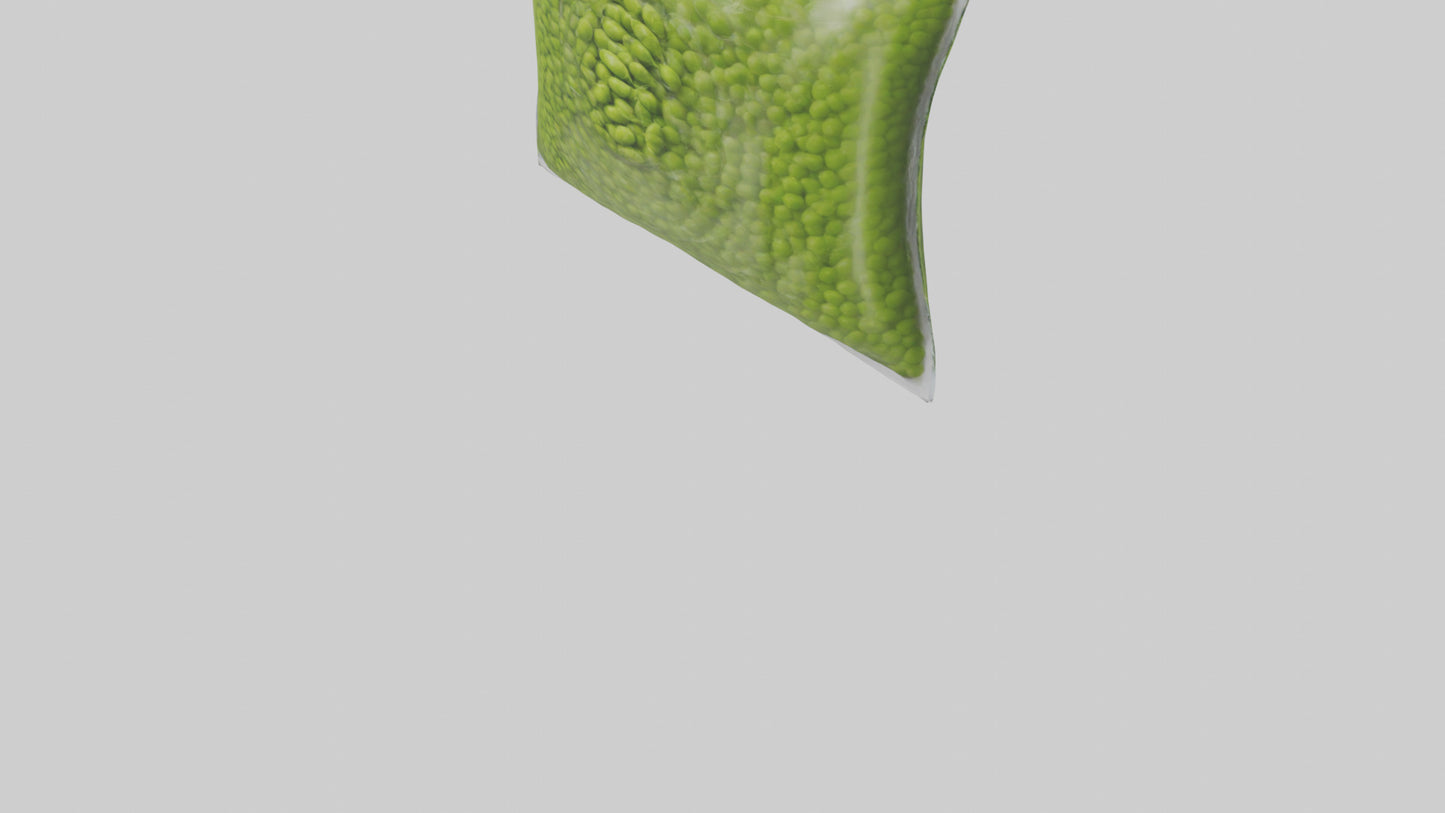 Frozen Peas Pack model VR / AR / low-poly