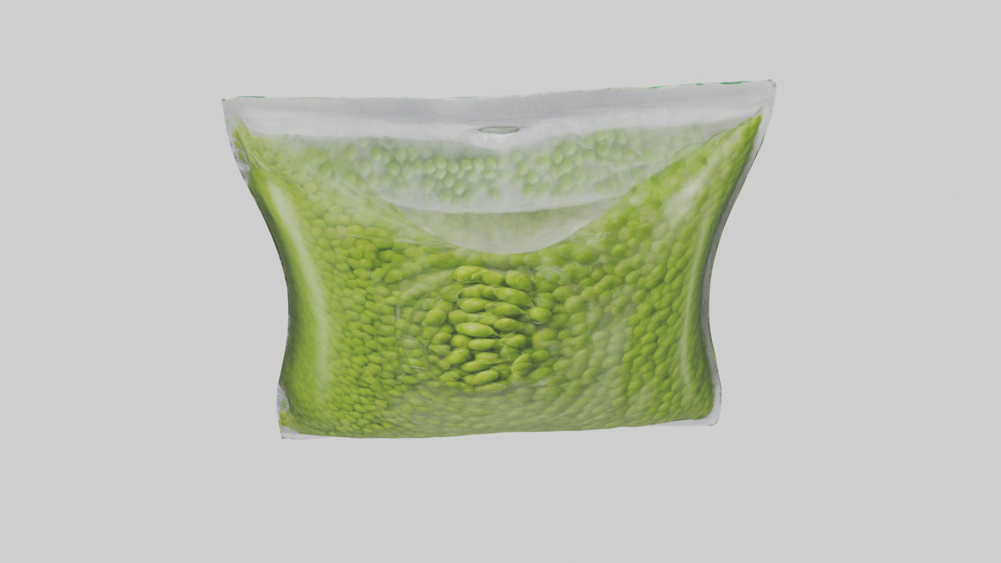 Frozen Peas Pack model VR / AR / low-poly