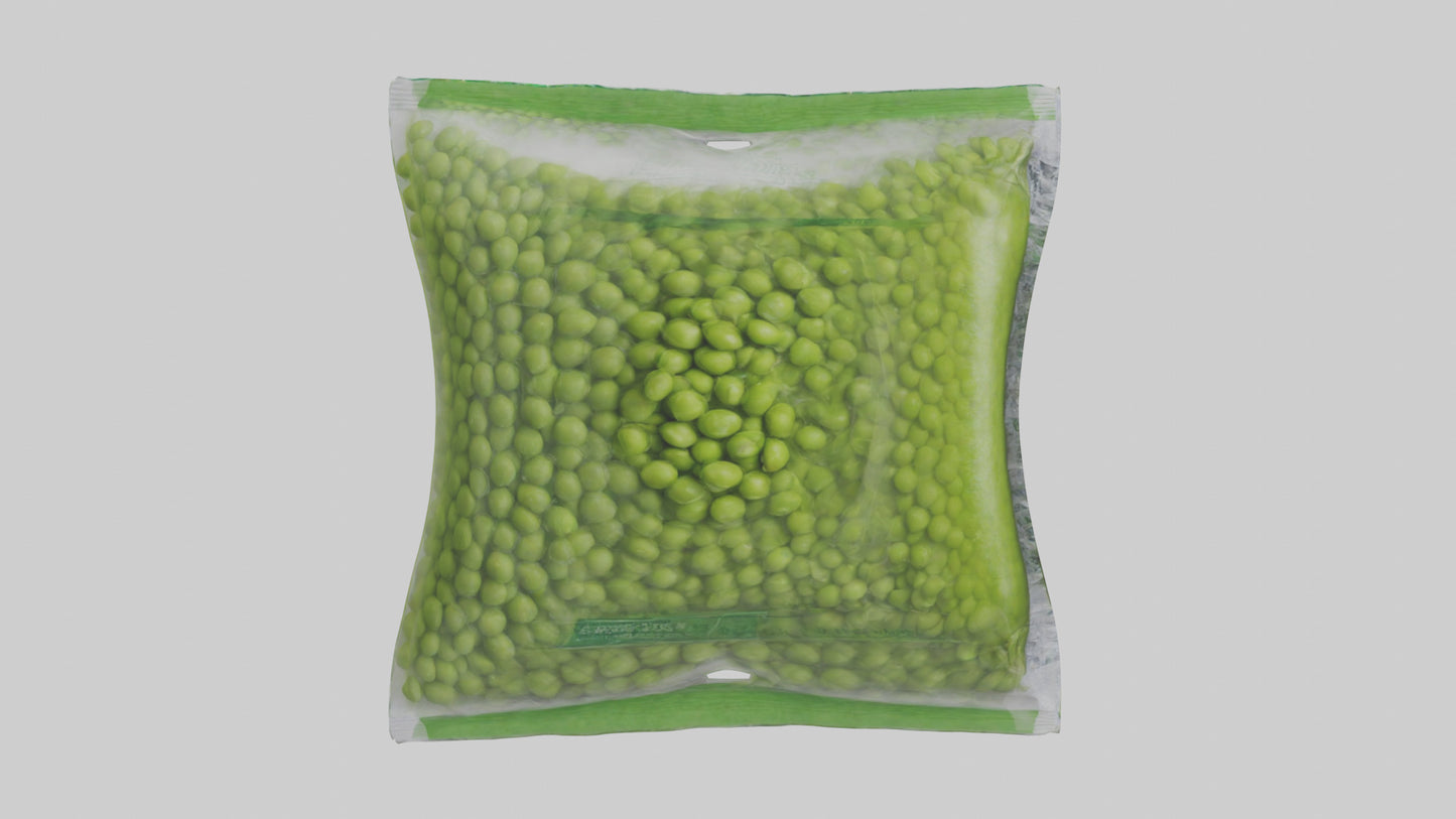 Frozen Peas Pack model VR / AR / low-poly