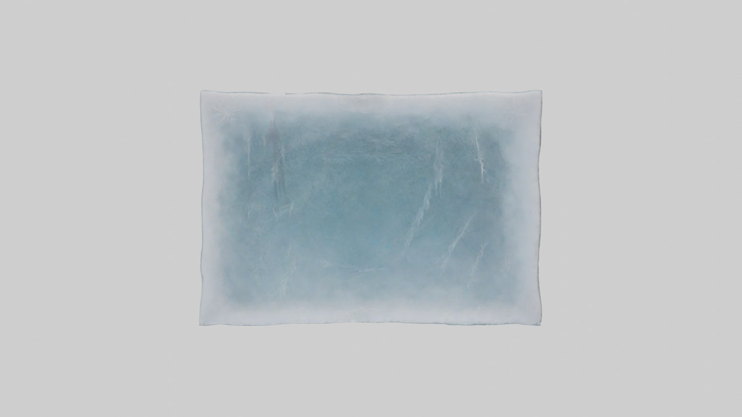 Frozen Pond Skating model VR / AR / low-poly