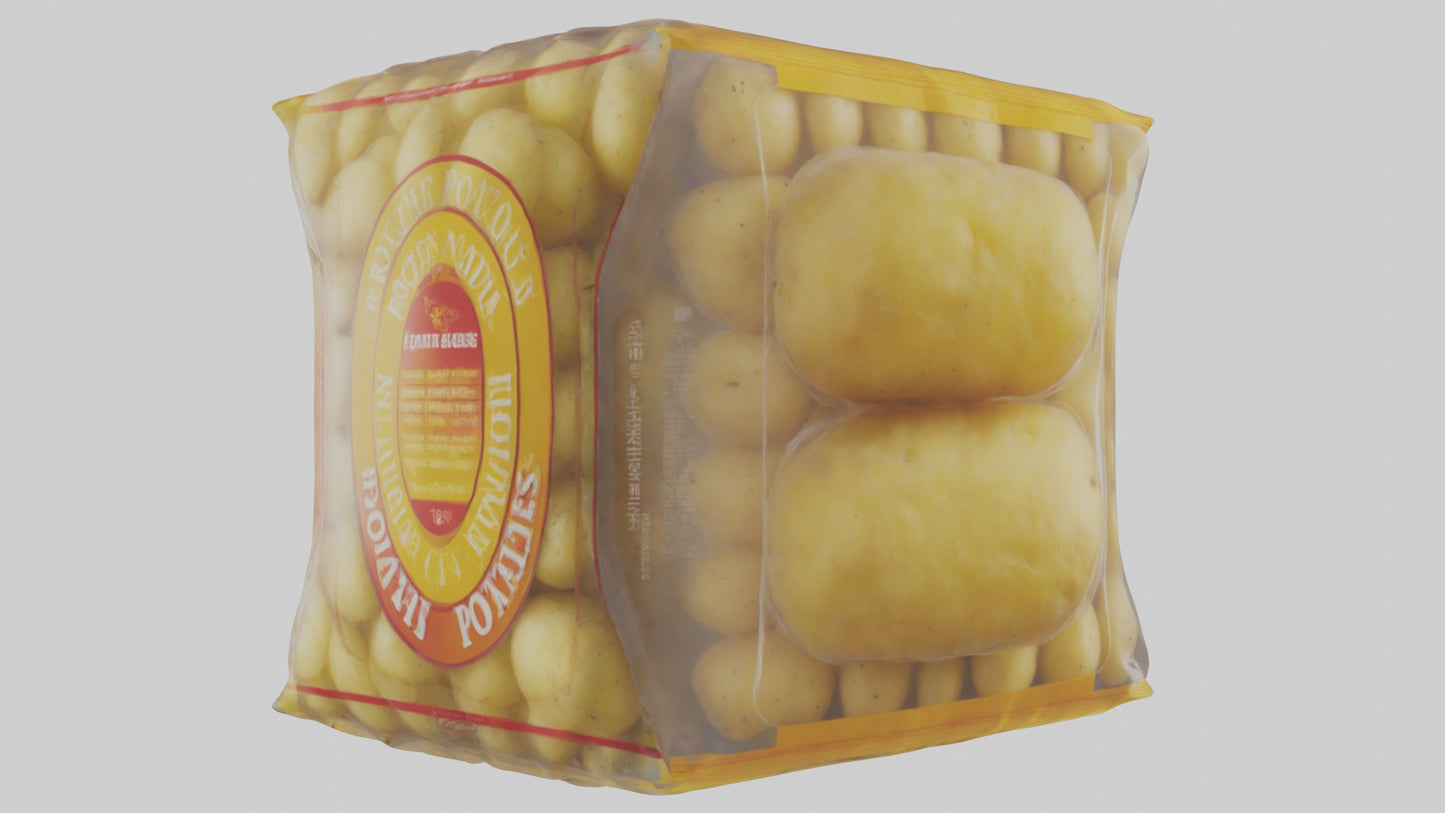 Frozen Potatoes Pack model 3D model