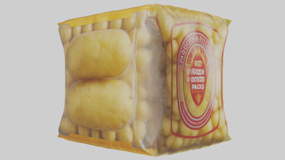 Frozen Potatoes Pack model 3D model