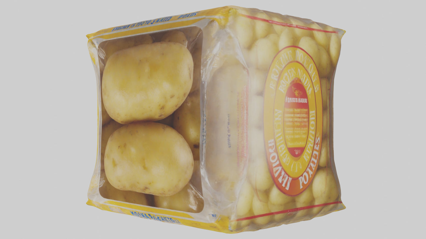 Frozen Potatoes Pack model 3D model