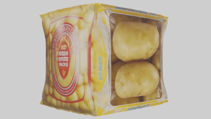 Frozen Potatoes Pack model 3D model