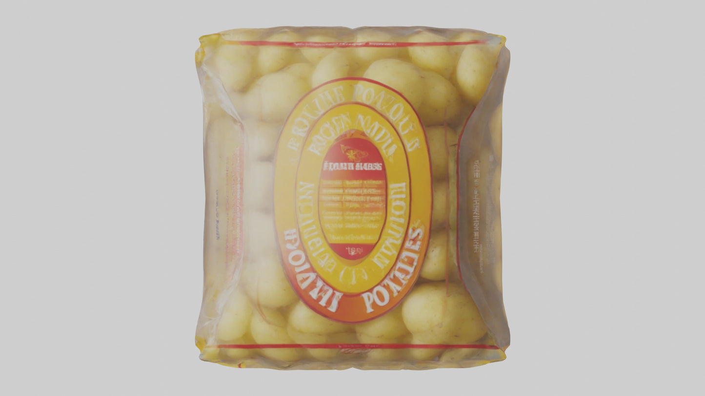 Frozen Potatoes Pack model 3D model