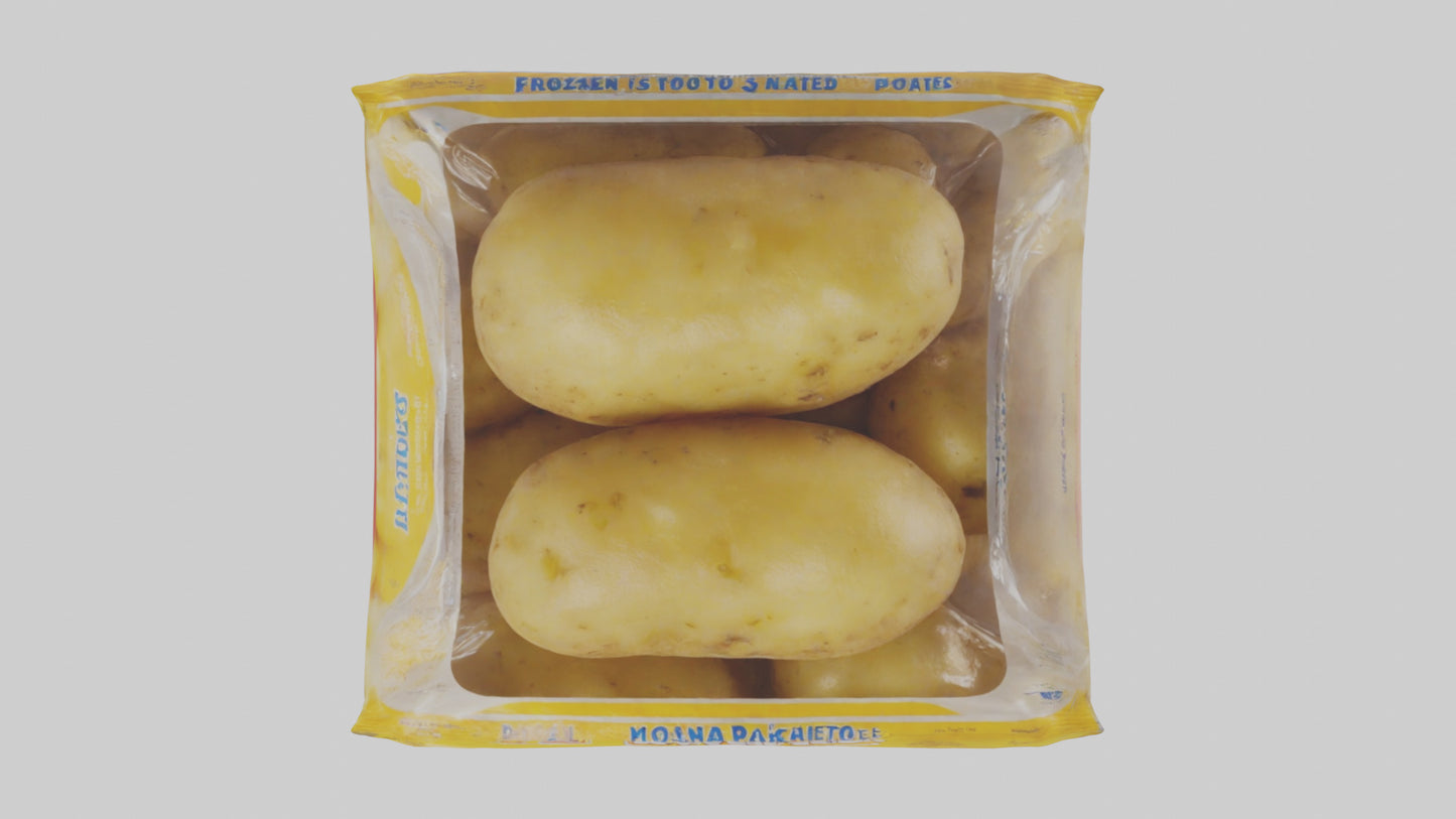 Frozen Potatoes Pack model 3D model
