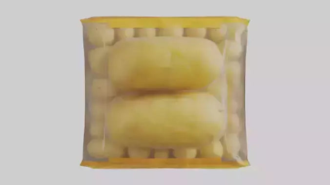 Frozen Potatoes Pack model 3D model