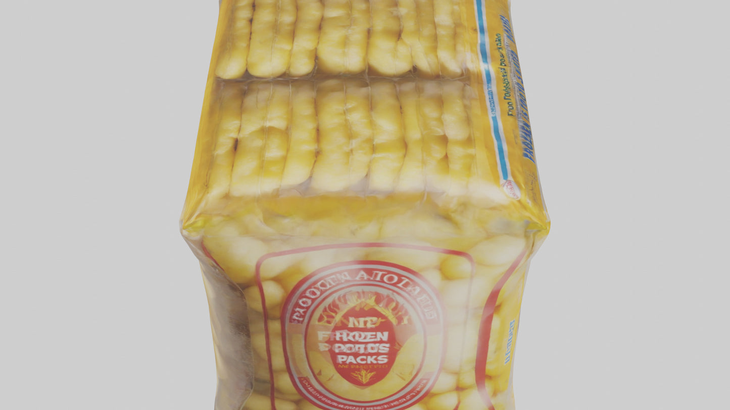 Frozen Potatoes Pack model 3D model