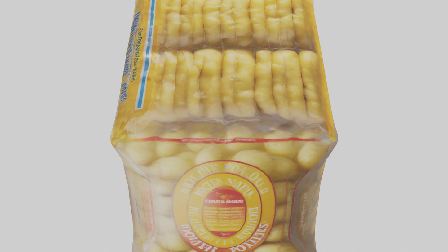 Frozen Potatoes Pack model 3D model