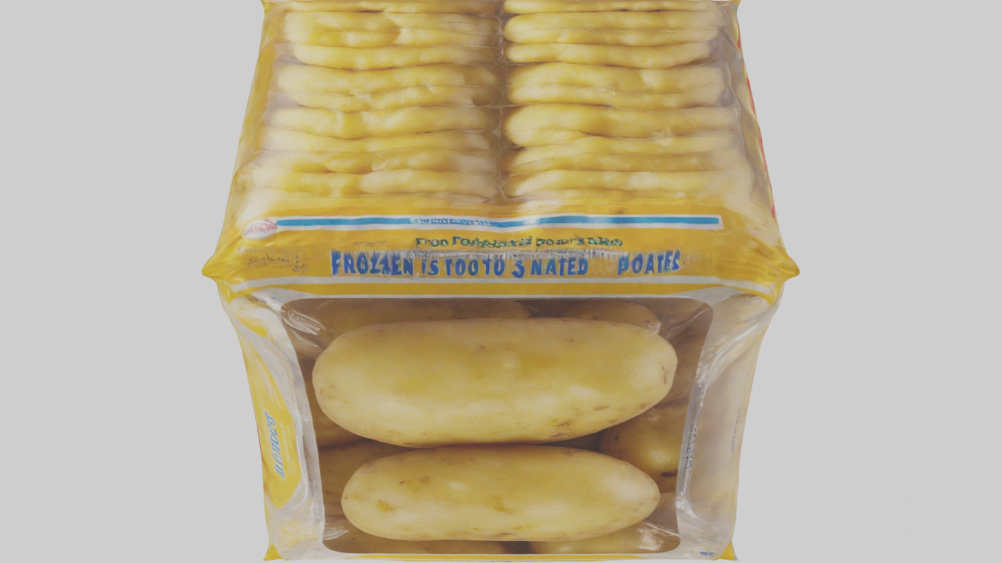 Frozen Potatoes Pack model 3D model