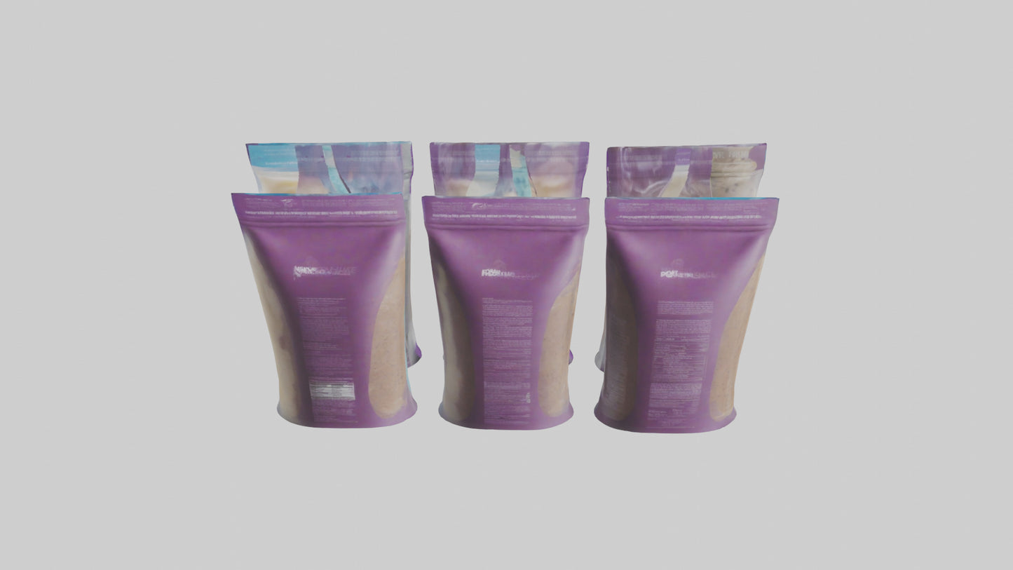 Frozen Protein Shake Packs model 3D model
