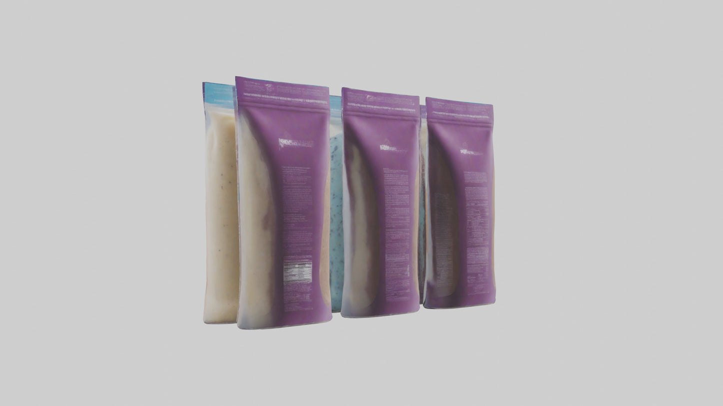Frozen Protein Shake Packs model 3D model