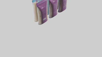 Frozen Protein Shake Packs model 3D model