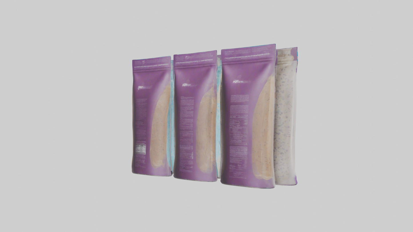 Frozen Protein Shake Packs model 3D model