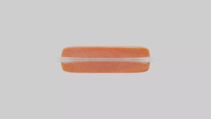 Frozen Salmon Fillet Pack model 3D model
