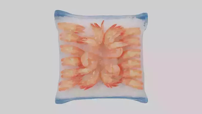 Frozen Shrimp Pack model VR / AR / low-poly