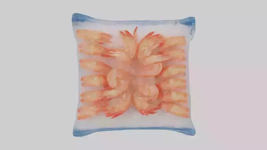 Frozen Shrimp Pack model VR / AR / low-poly