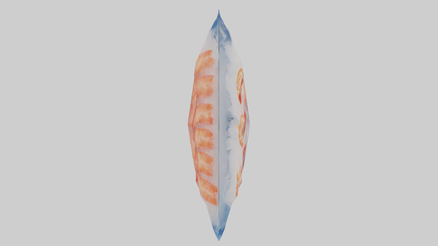 Frozen Shrimp Pack model VR / AR / low-poly