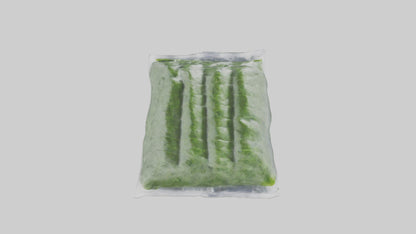 Frozen Spinach Pack Model VR / AR / low-poly