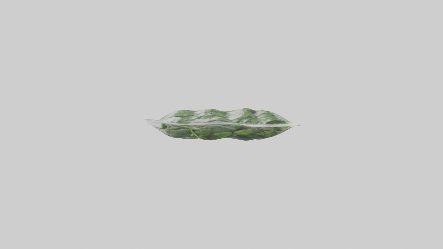 Frozen Spinach Pack Model VR / AR / low-poly