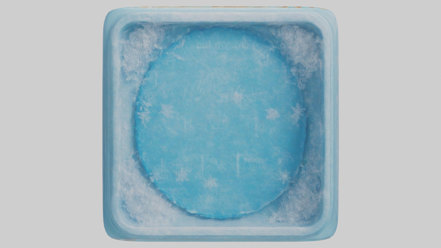 Frozen Tarts Pack model VR / AR / low-poly