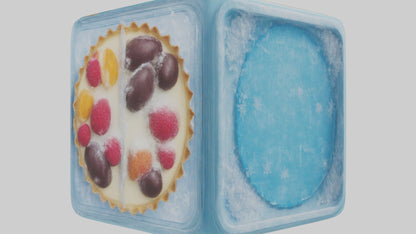 Frozen Tarts Pack model VR / AR / low-poly