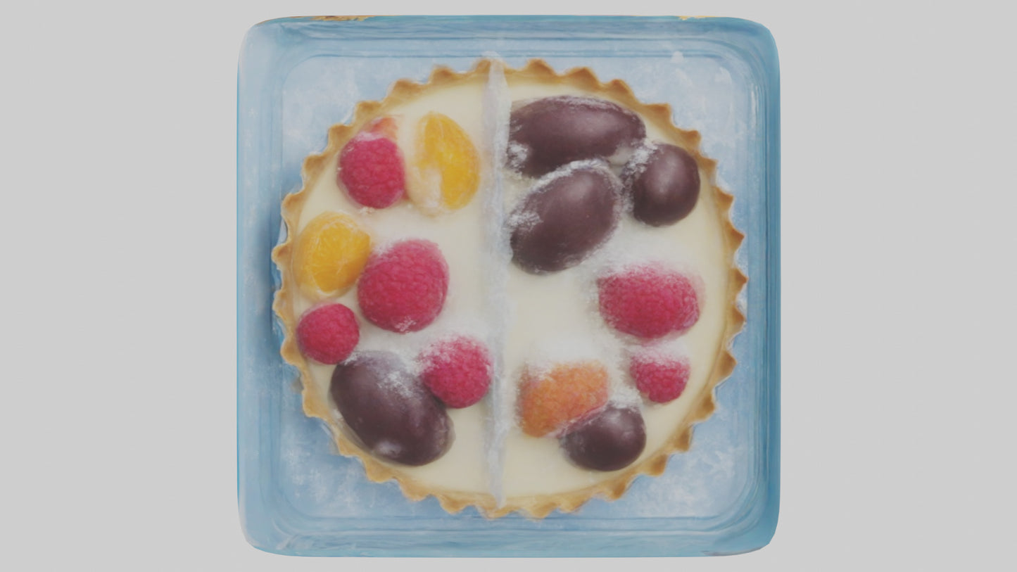 Frozen Tarts Pack model VR / AR / low-poly