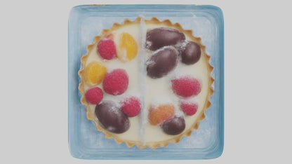 Frozen Tarts Pack model VR / AR / low-poly