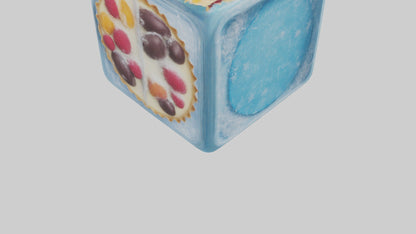 Frozen Tarts Pack model VR / AR / low-poly