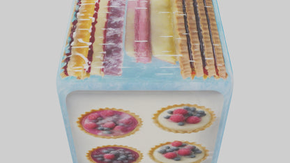 Frozen Tarts Pack model VR / AR / low-poly