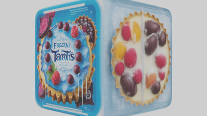Frozen Tarts Pack model VR / AR / low-poly