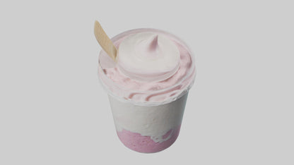 Frozen Yogurt Pack model VR / AR / low-poly