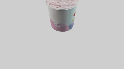 Frozen Yogurt Pack model VR / AR / low-poly