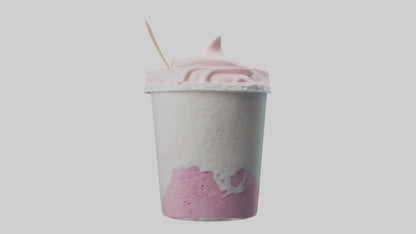 Frozen Yogurt Pack model VR / AR / low-poly