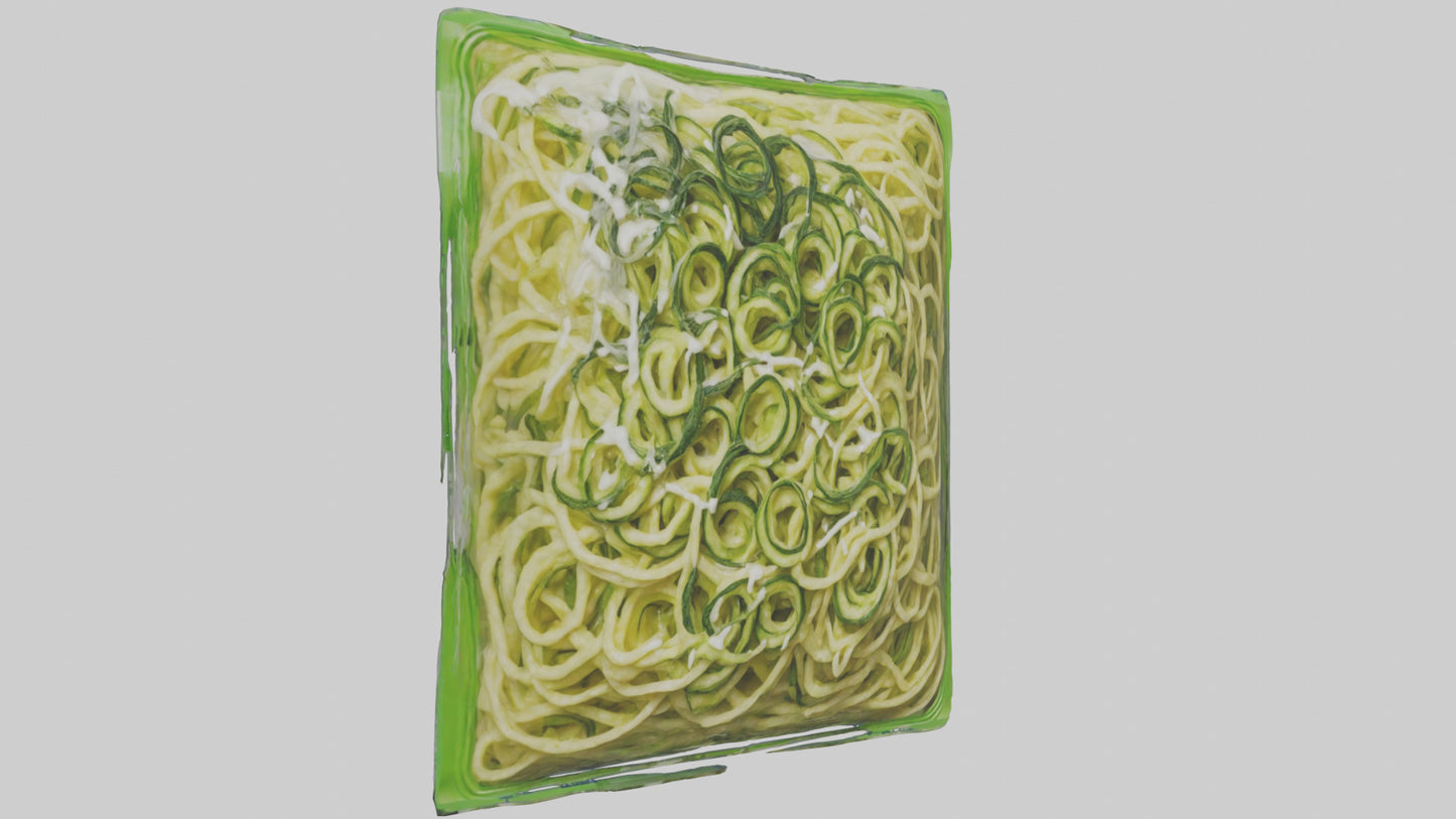 Frozen Zucchini Noodles Pack model 3D model