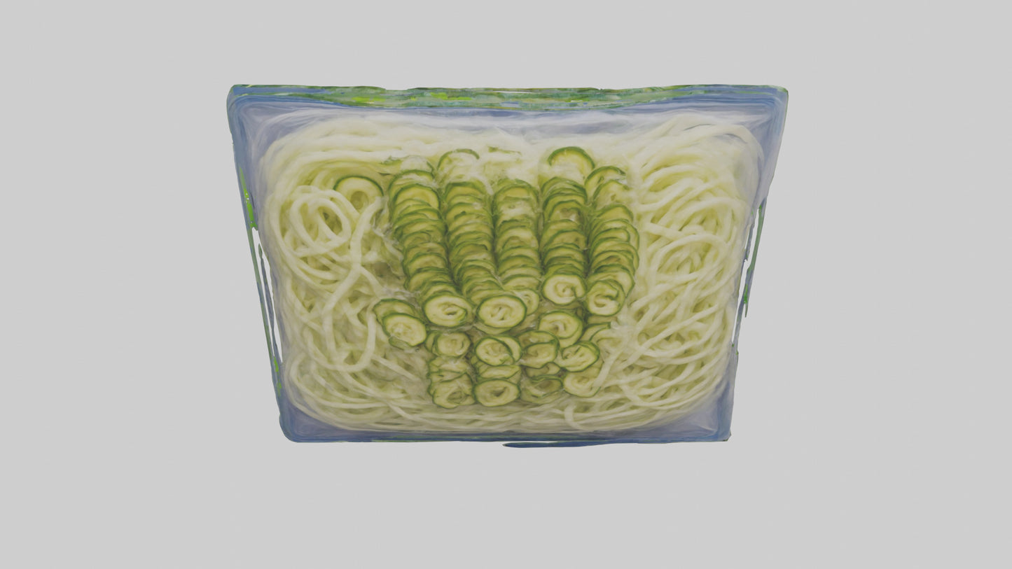Frozen Zucchini Noodles Pack model 3D model