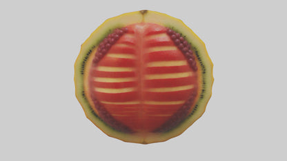 3D model Fruit Garnish model VR / AR / low-poly