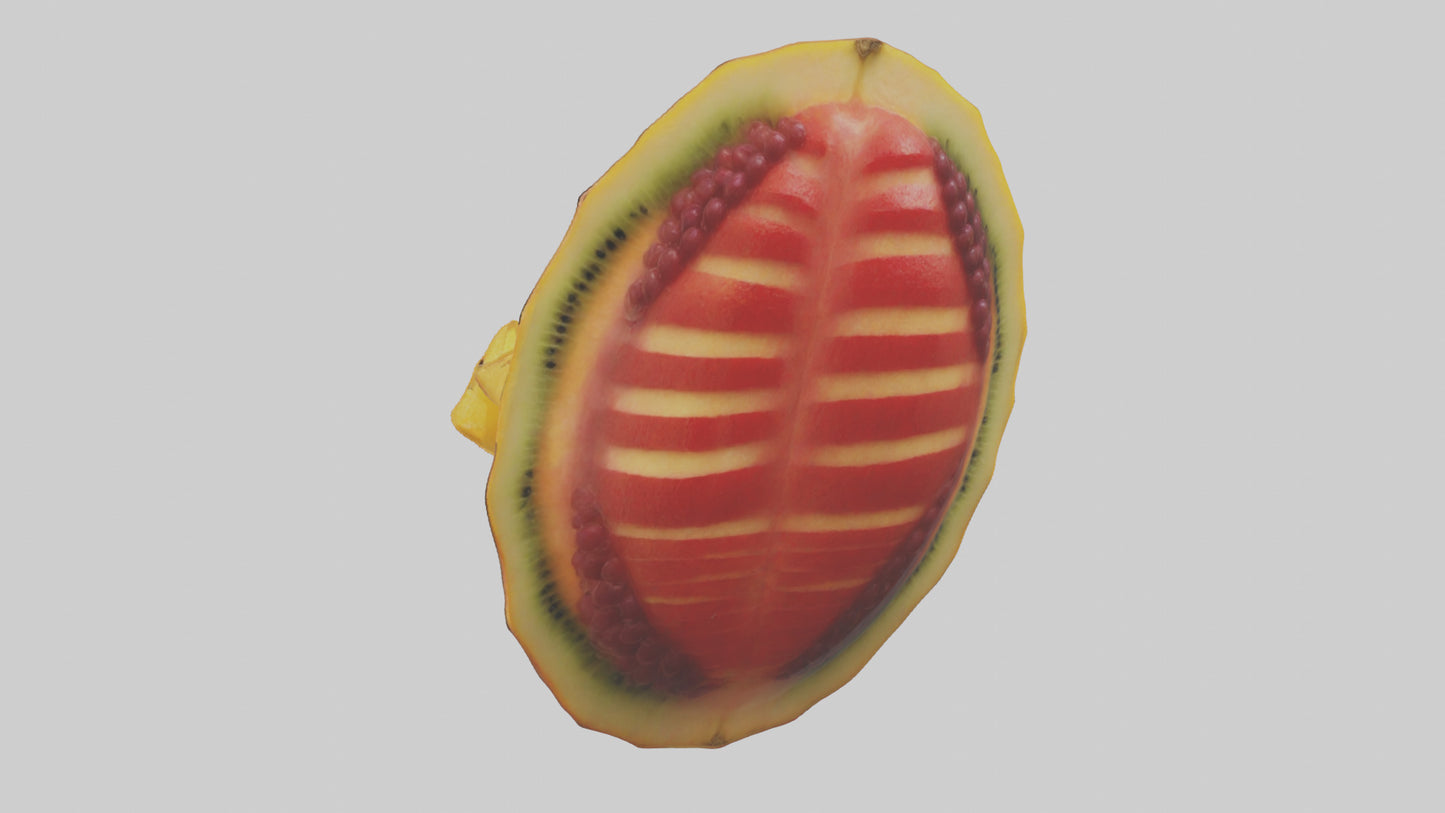 3D model Fruit Garnish model VR / AR / low-poly