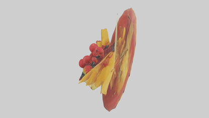 3D model Fruit Garnish model VR / AR / low-poly