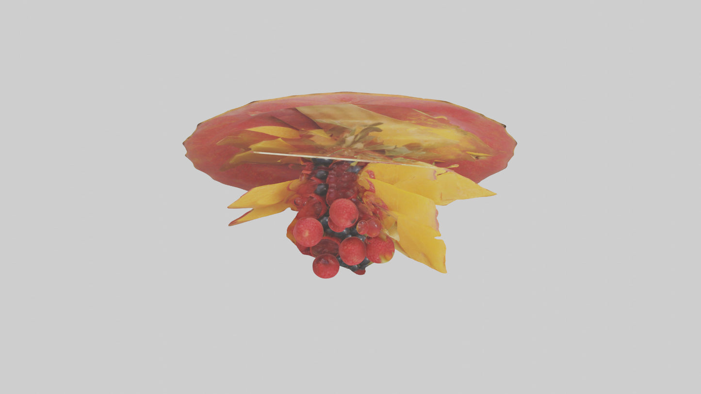 3D model Fruit Garnish model VR / AR / low-poly