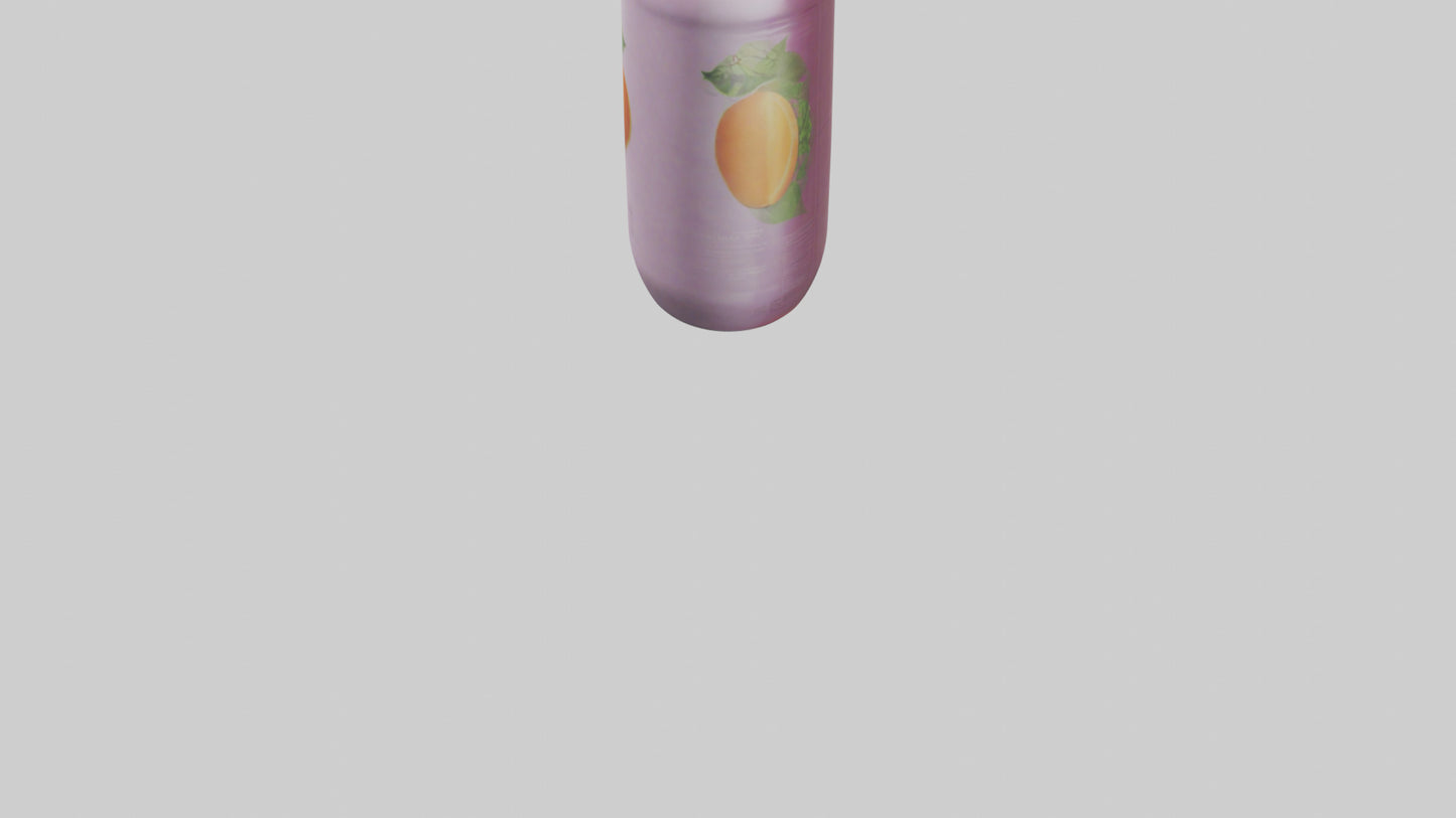 Fruit Juice Bottle model VR / AR / low-poly