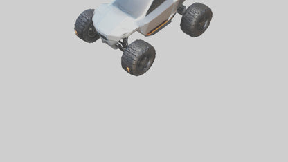 Futuristic Allterrain Vehicle model 3D model