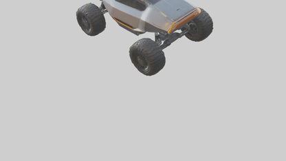 Futuristic Allterrain Vehicle model 3D model