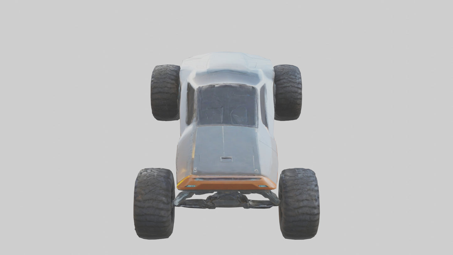 Futuristic Allterrain Vehicle model 3D model