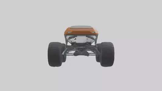 Futuristic Allterrain Vehicle model 3D model
