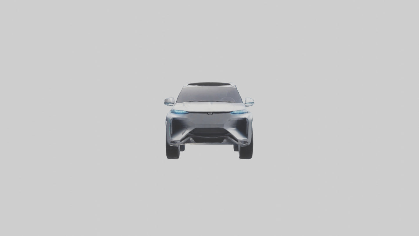Futuristic Super SUV model 3D model
