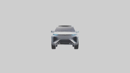 Futuristic Super SUV model 3D model