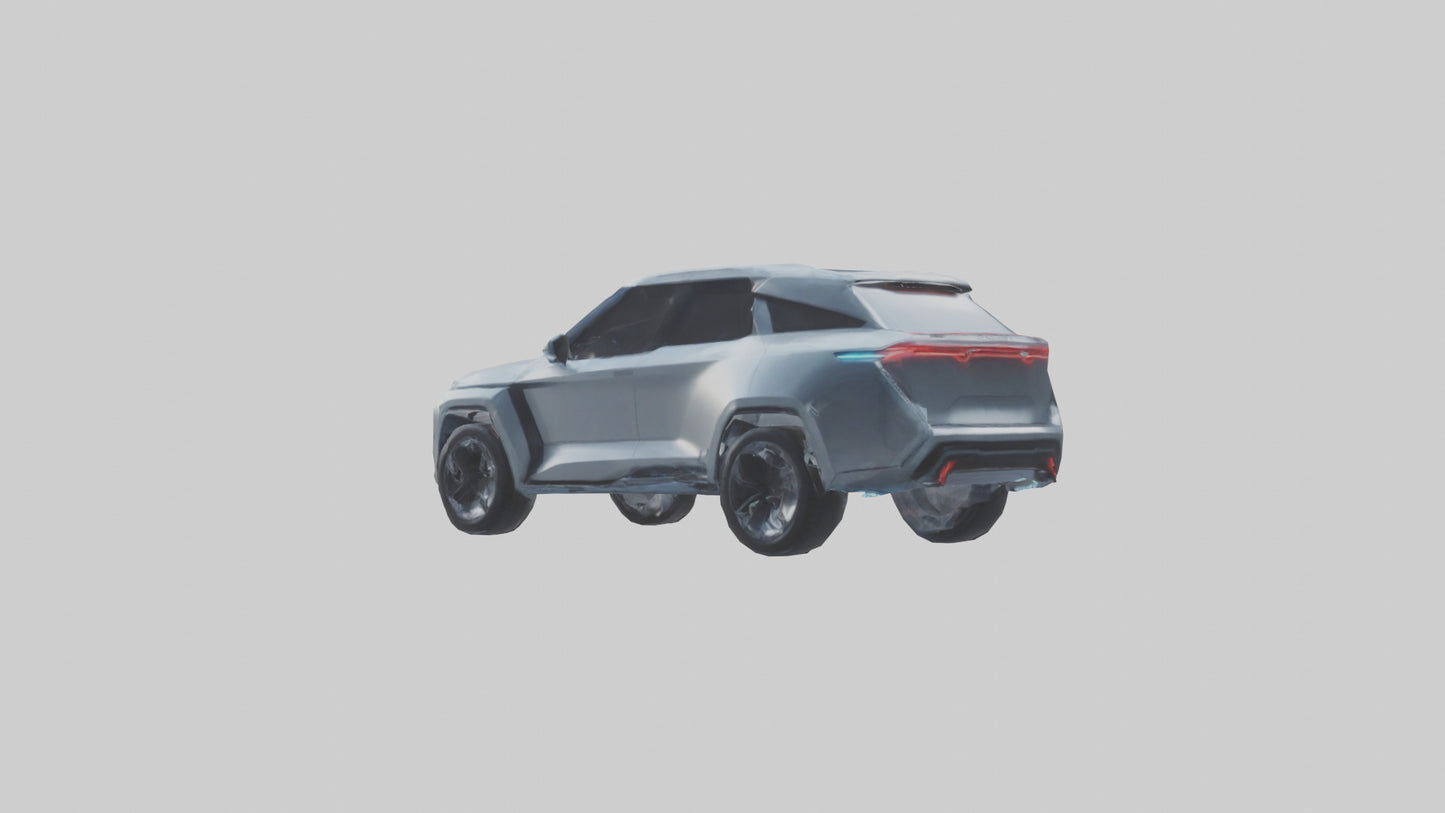 Futuristic Super SUV model 3D model