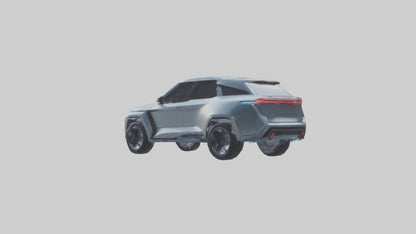 Futuristic Super SUV model 3D model