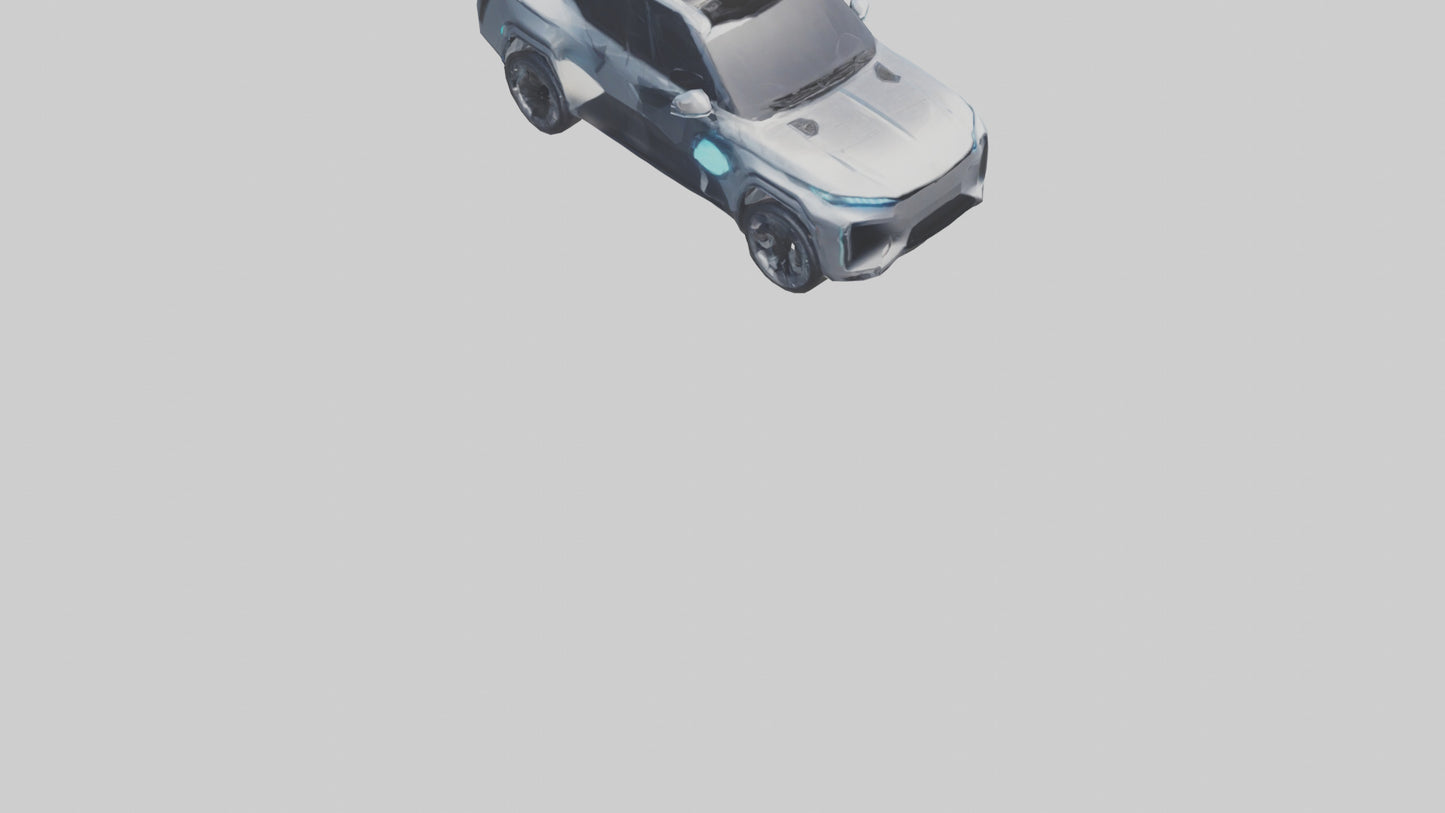 Futuristic Super SUV model 3D model